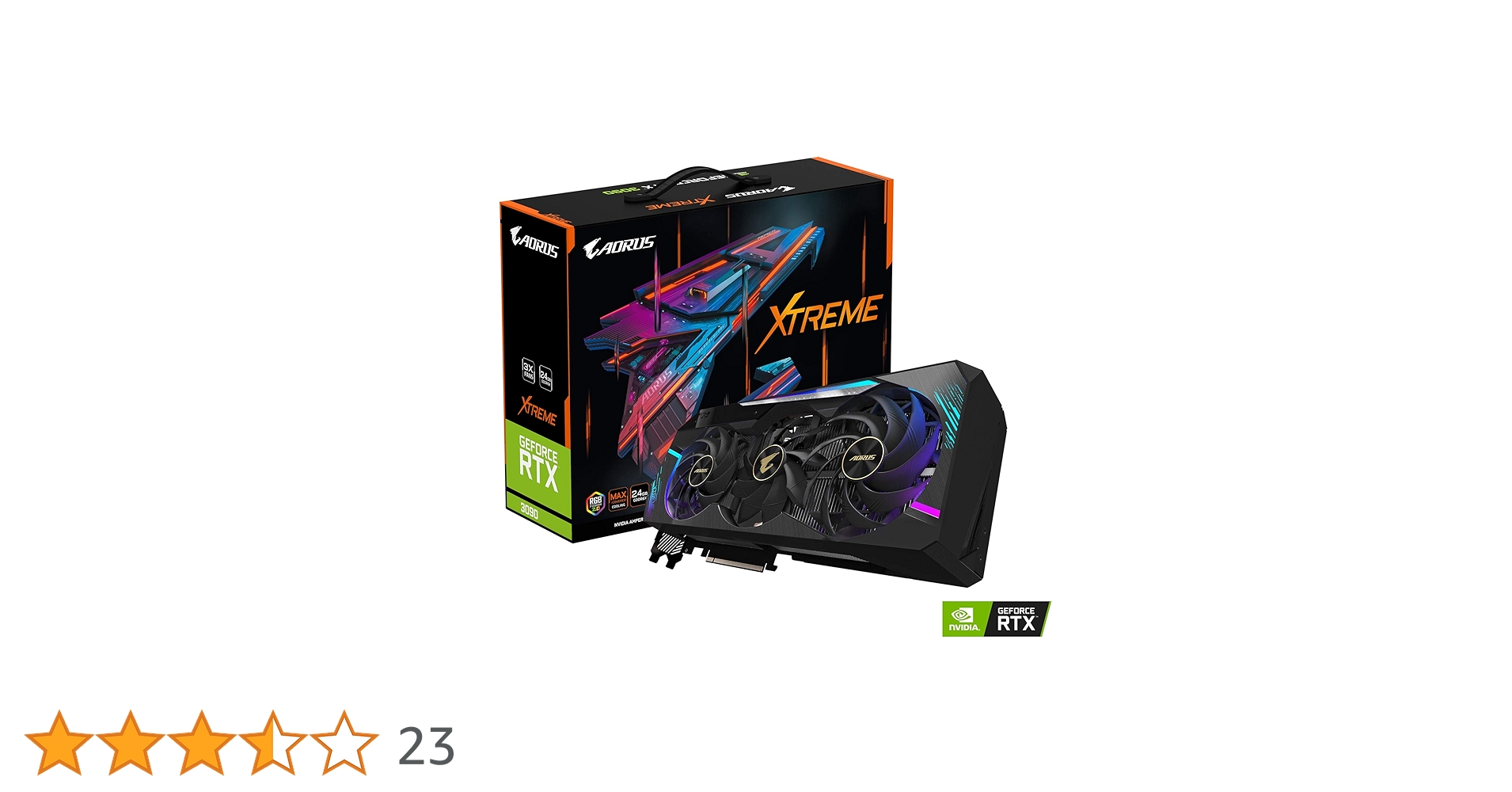 PCパーツ GIGABYTE AORUS RTX 3090 24G AORUS RTX 3090 GAMING BOX Key Features | Graphics Card